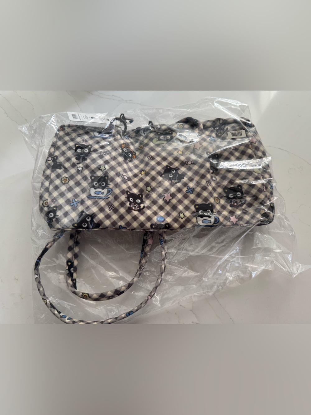NWT Chococat x baggu UO limited bowler bag regular size - Picture 3 of 5